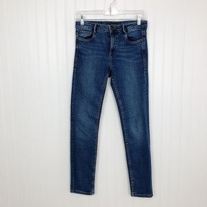 Zara Trafaluc Skinny Jeans Stretch Med Wash 4